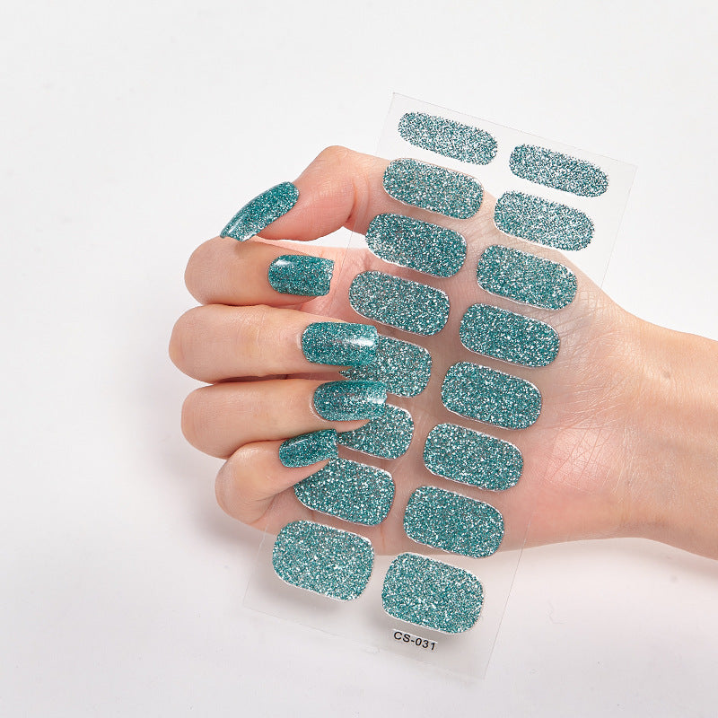 16 Solid Color Nail Stickers for Easy, Trendy Nail Art