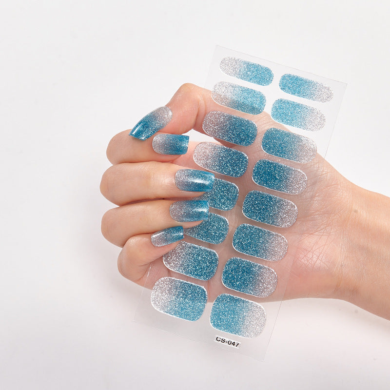 16 Solid Color Nail Stickers for Easy, Trendy Nail Art