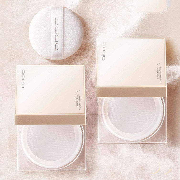 Clear To Make Up Face Powder - Translucent Loose Powder for Flawless, Matte Finish