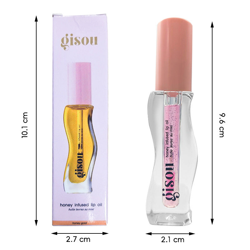 Honey Infused Lip Gloss – Hydrating, Glossy Finish for Smooth Lips