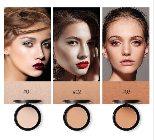 Focallure Fabulous Pressed Powder Natural Finish Face Makeup