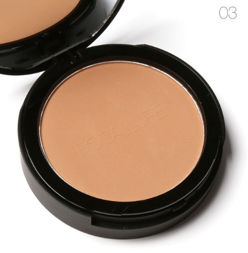 Focallure Fabulous Pressed Powder Natural Finish Face Makeup