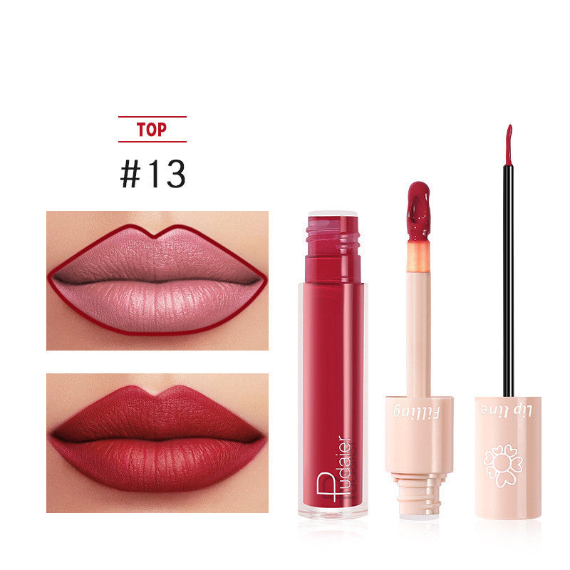 Dual-Action Lipstick and Gloss for Vibrant, Glossy Lips