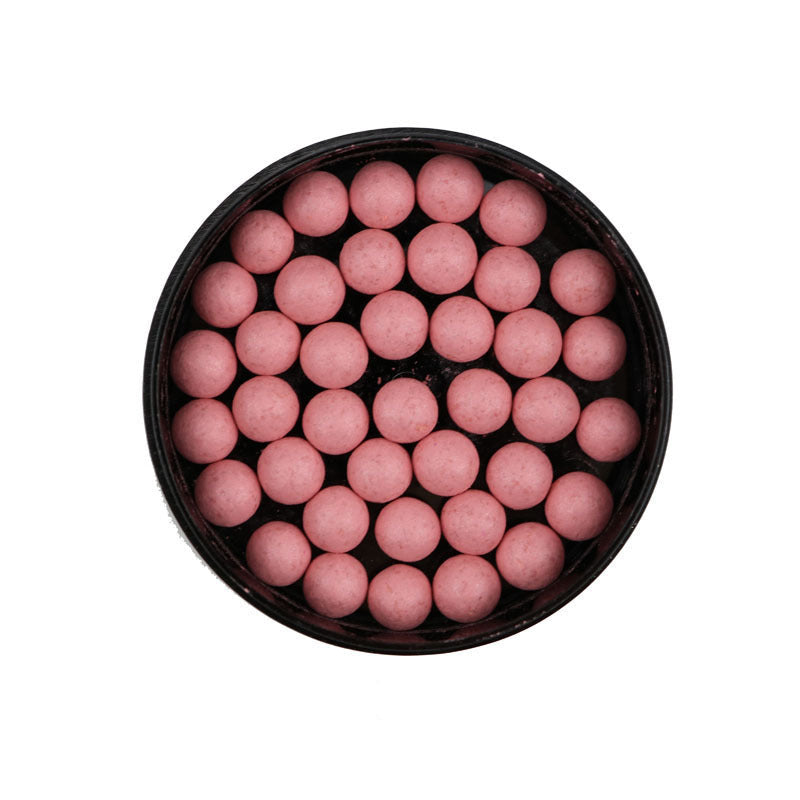 Pressed blush balls for bright, natural cheeks