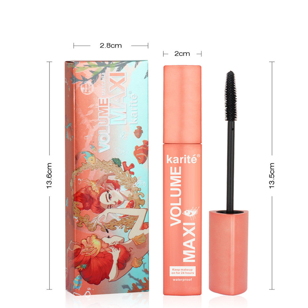 Curling & Shaping Mascara – Achieve Thick, Long-Lasting Lashes with Waterproof Hold