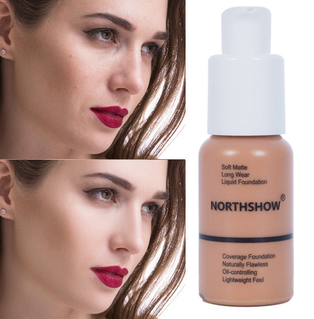 Long-Wearing Oil Control Foundation for a Smooth, Shine-Free Finish"