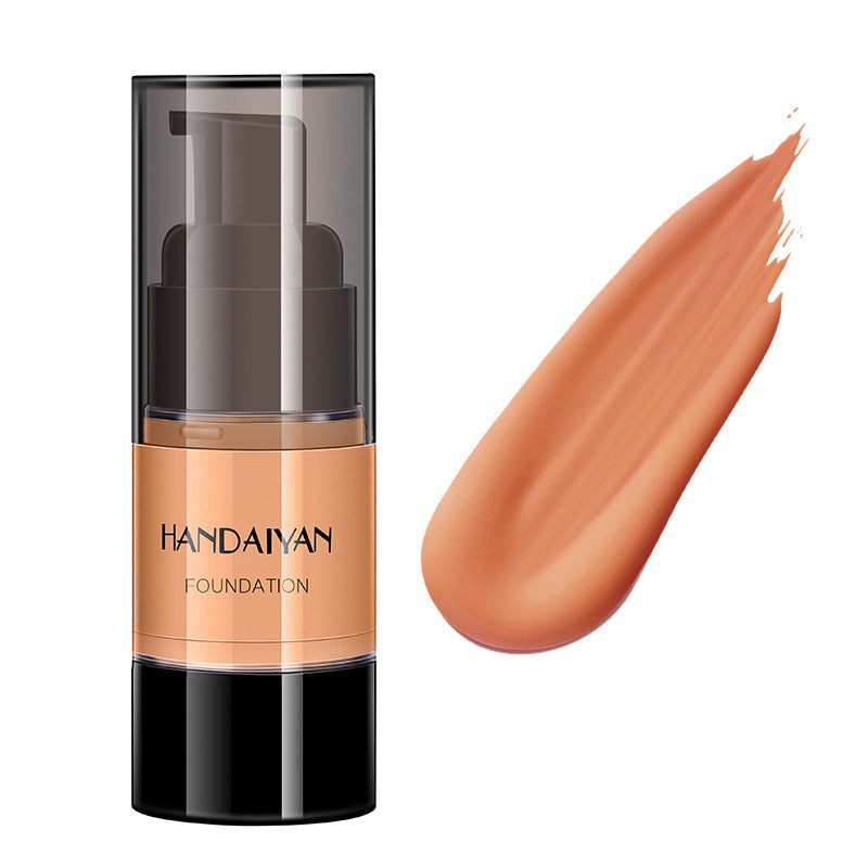 Full Coverage Waterproof Foundation for Dark Skin with Moisturizing Benefits