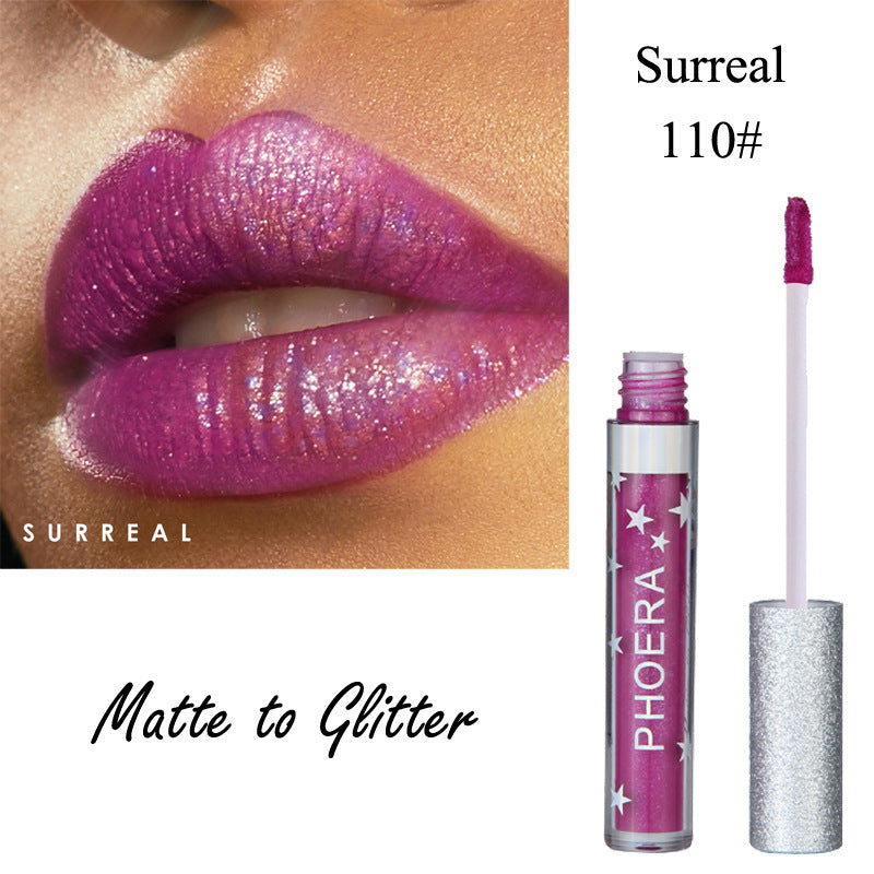 Moisturizing Candy Color Lip Gloss Waterproof Glitter Liquid Lipstick