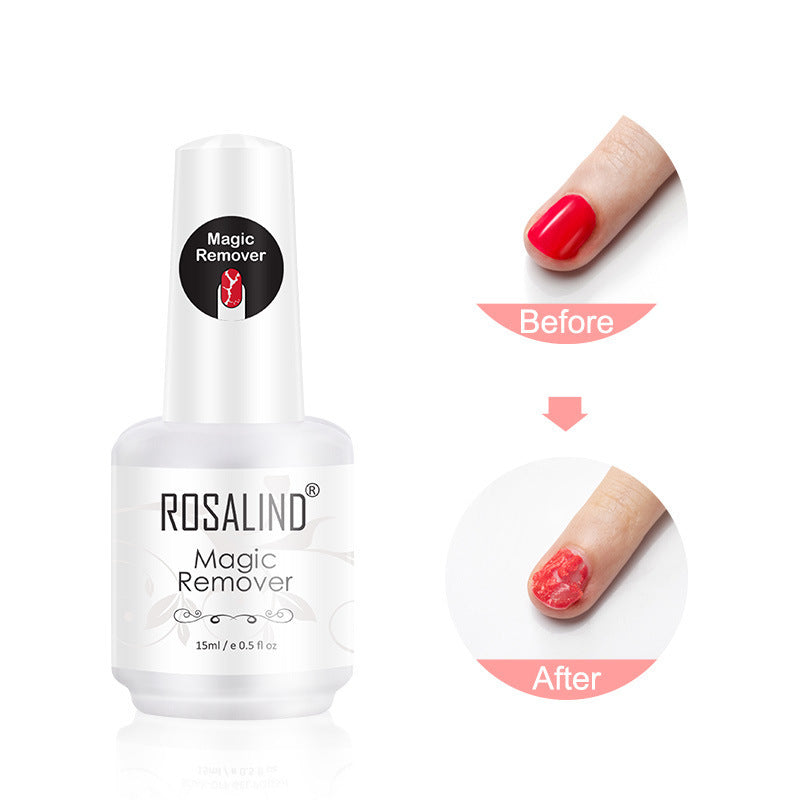 Compact 15ml Nail Polish Remover for Quick and Easy Use