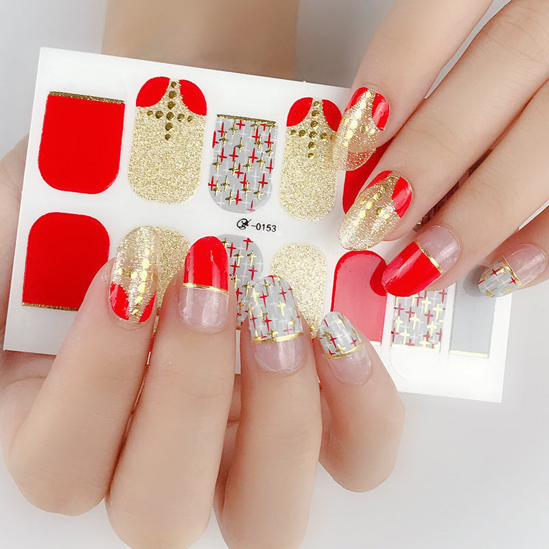 Imitation Nail Art Stickers – 3D Hot Nail Stickers for Creative Nail Designs