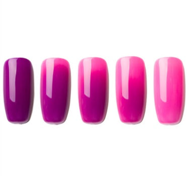 Temperature-Activated Color Changing Nail Polish for Dynamic Shades