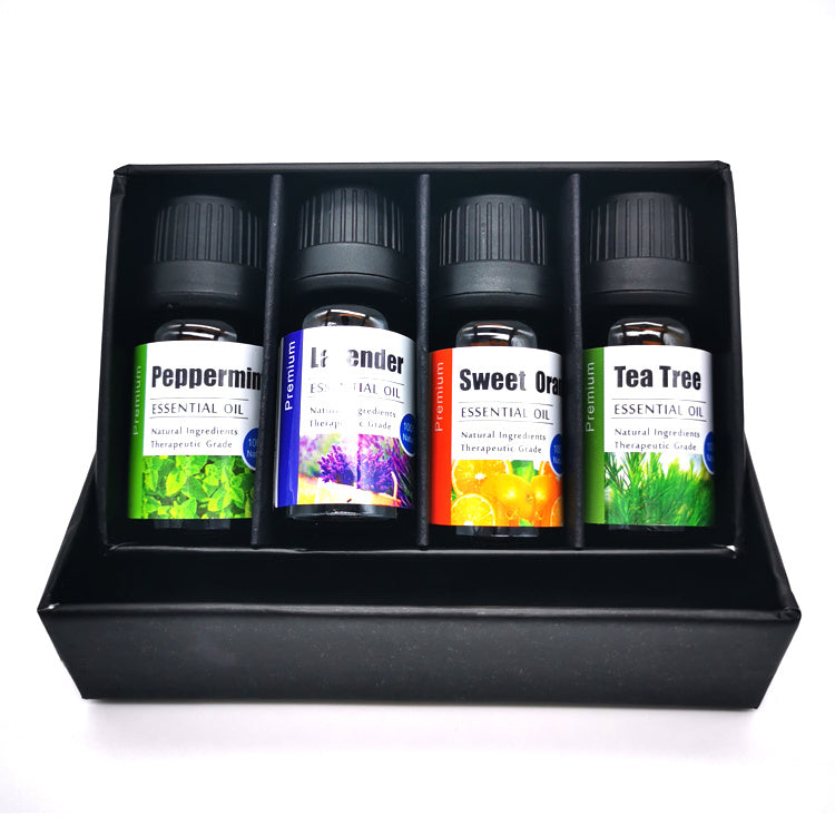 Essential Oil Massage Set with 4 Sticks for Relaxation