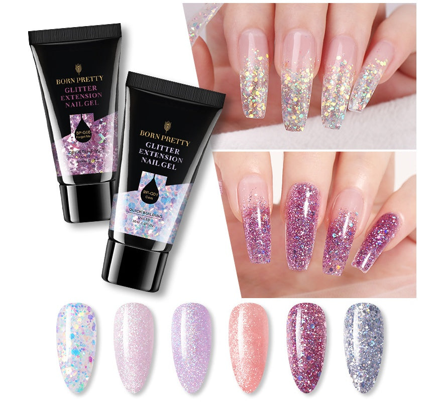 Floral Extension Gel (30ml) – Long-Lasting Manicure Gel for Beautiful Floral Nail Extensions"