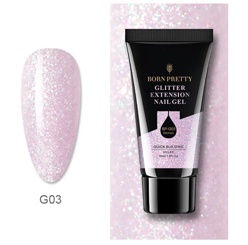 Floral Extension Gel (30ml) – Long-Lasting Manicure Gel for Beautiful Floral Nail Extensions"