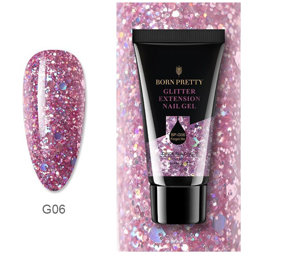 Floral Extension Gel (30ml) – Long-Lasting Manicure Gel for Beautiful Floral Nail Extensions"