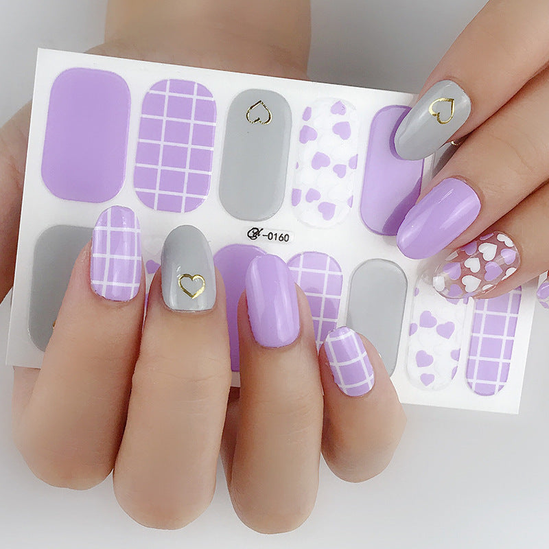 Imitation Nail Art Stickers – 3D Hot Nail Stickers for Creative Nail Designs