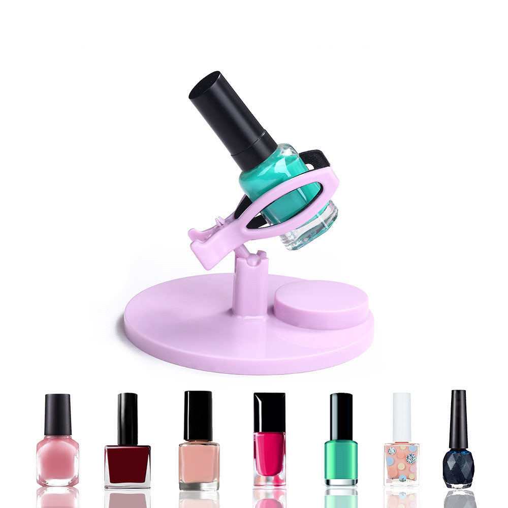 Nail Polish Fixing Clip and Holder Tool for Easy Application