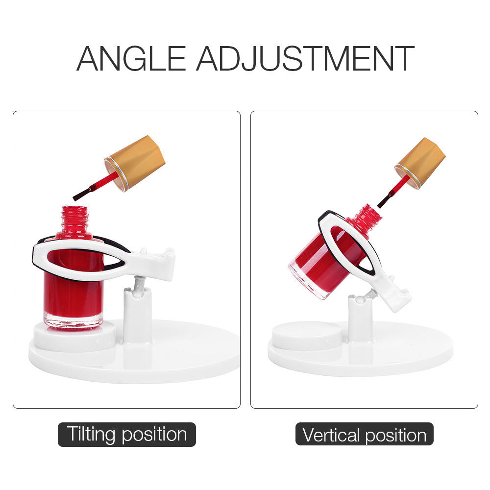 Nail Polish Fixing Clip and Holder Tool for Easy Application