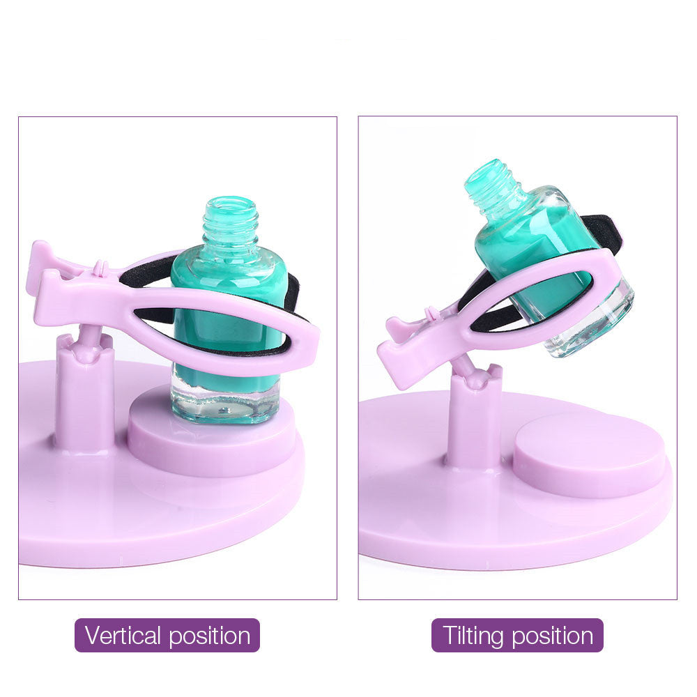 Nail Polish Fixing Clip and Holder Tool for Easy Application