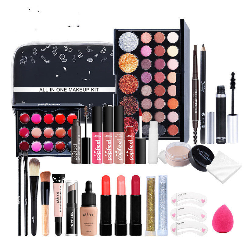 Complete POPFEEL All-in-One Makeup Set for Flawless Looks