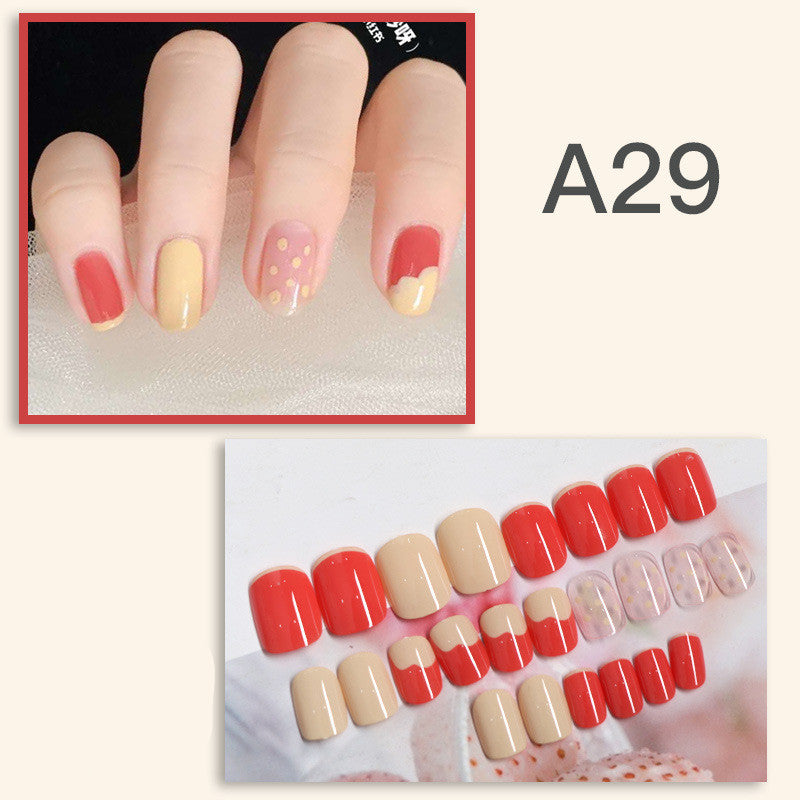 Easy to Apply and Remove False Nails for Women – Vibrant Colors for Every Occasion