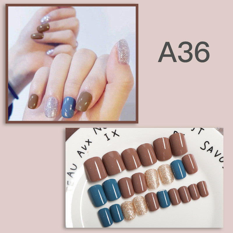 Easy to Apply and Remove False Nails for Women – Vibrant Colors for Every Occasion