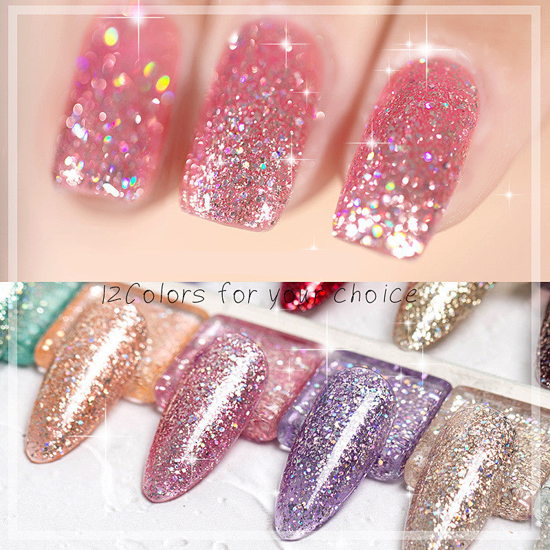 Micro Diamond Nail Polish – Sparkling Finish with Special Sequins