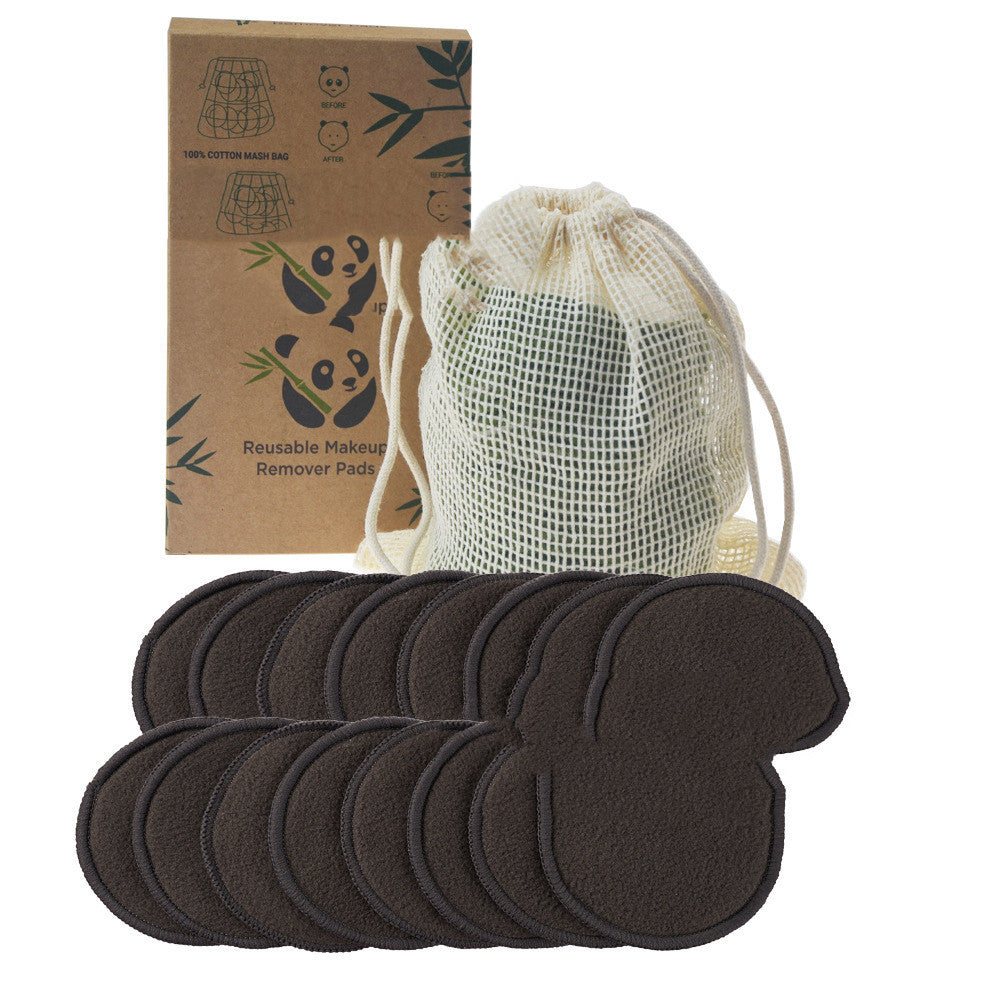 Eco-Friendly Bamboo Fiber Makeup Remover Set for Gentle Cleansing