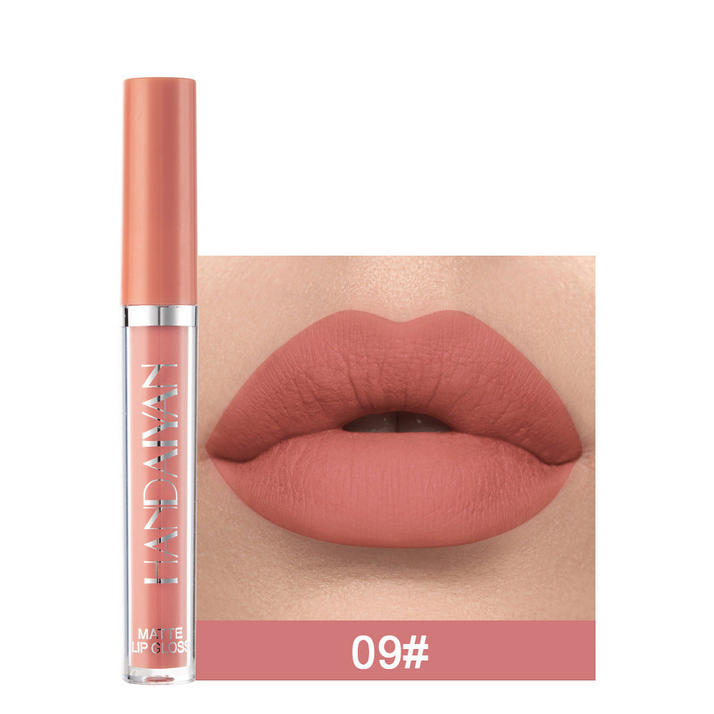 Matte Non-Stick Cup Lip Gloss – Smooth, Long-Wearing Matte Color with Non-Transfer Formula