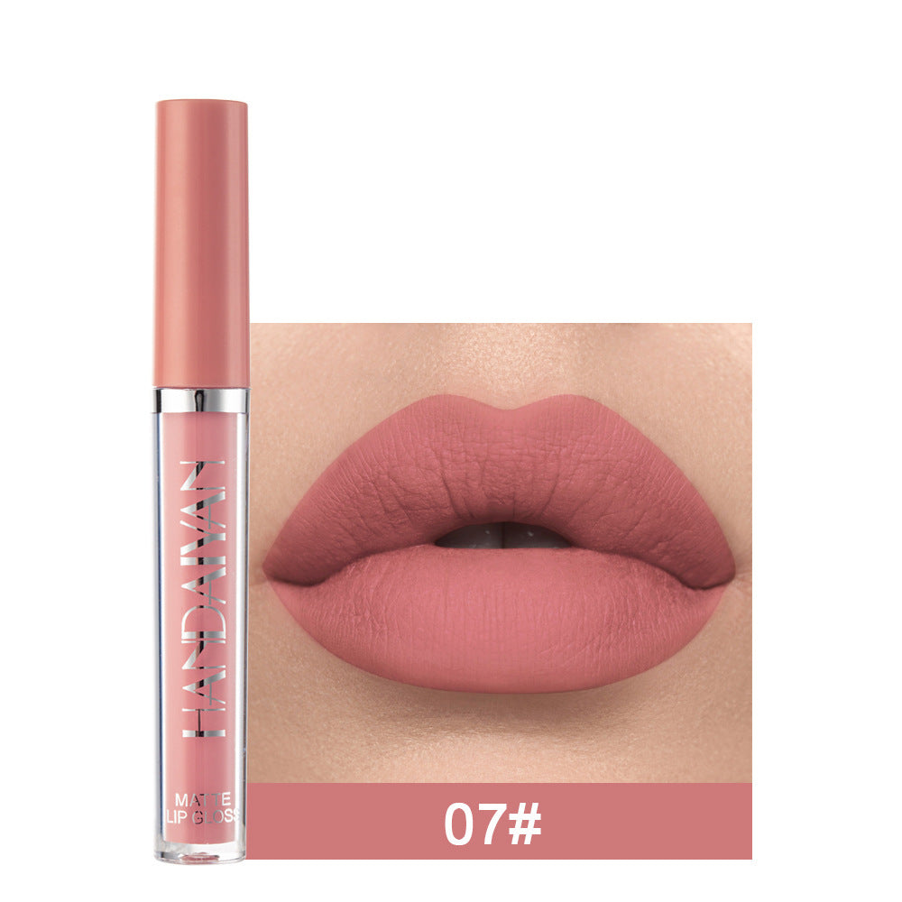 Matte Non-Stick Cup Lip Gloss – Smooth, Long-Wearing Matte Color with Non-Transfer Formula