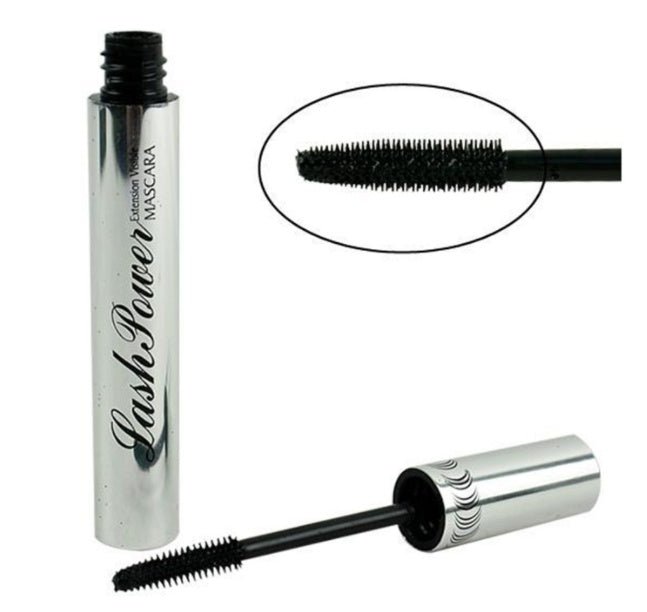 Long Curling Black Fiber Mascara for Lash Extension Effect