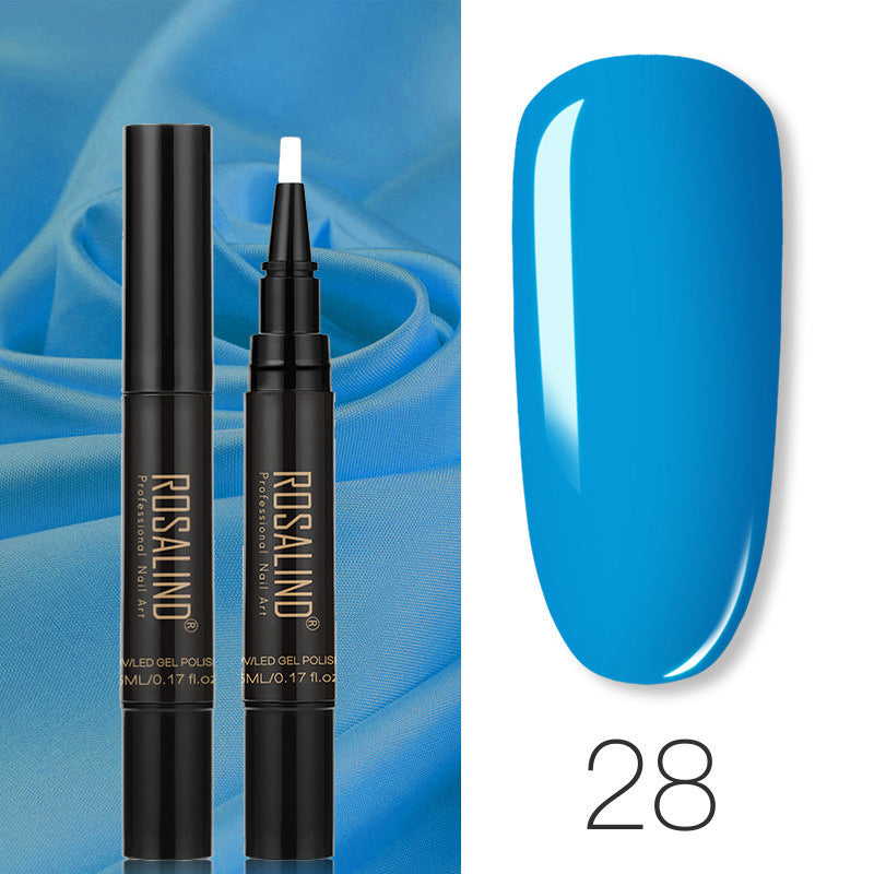 Gel Nail Polish Pen for Effortless, Chip-Resistant Color