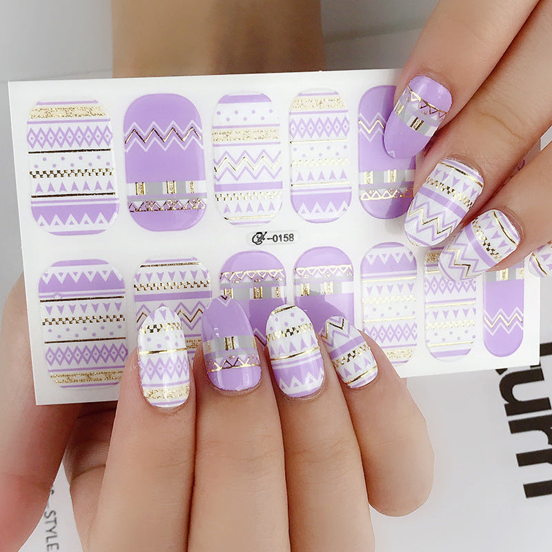 Imitation Nail Art Stickers – 3D Hot Nail Stickers for Creative Nail Designs