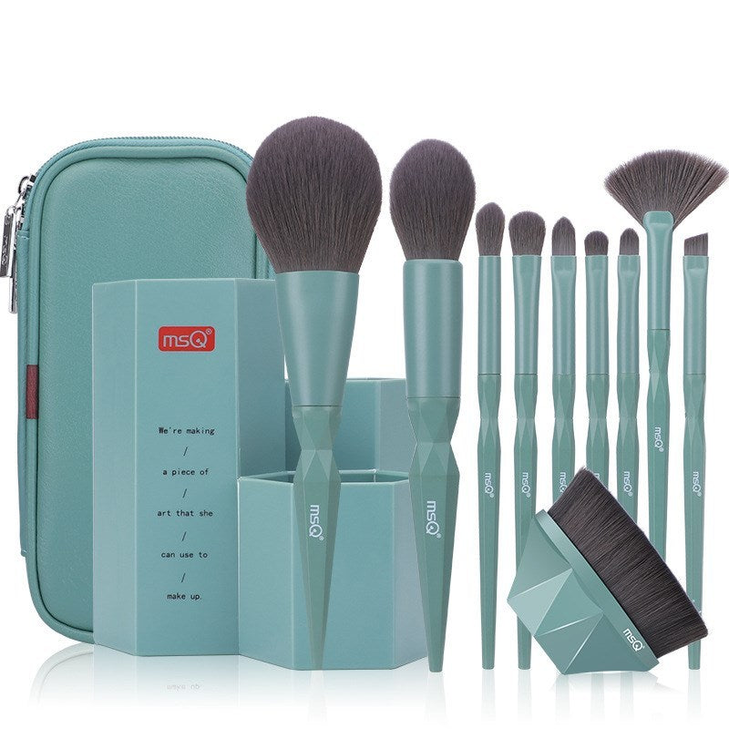 Full Makeup Brush Set for Eye Shadow, Foundation, and More