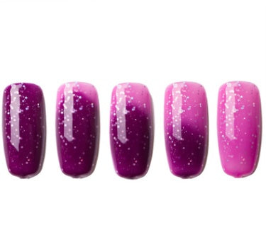 Temperature-Activated Color Changing Nail Polish for Dynamic Shades