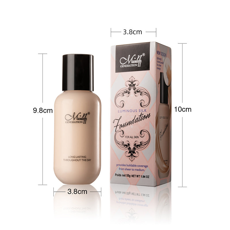 Face Foundation  Full Coverage, Smooth Finish for All Skin Types