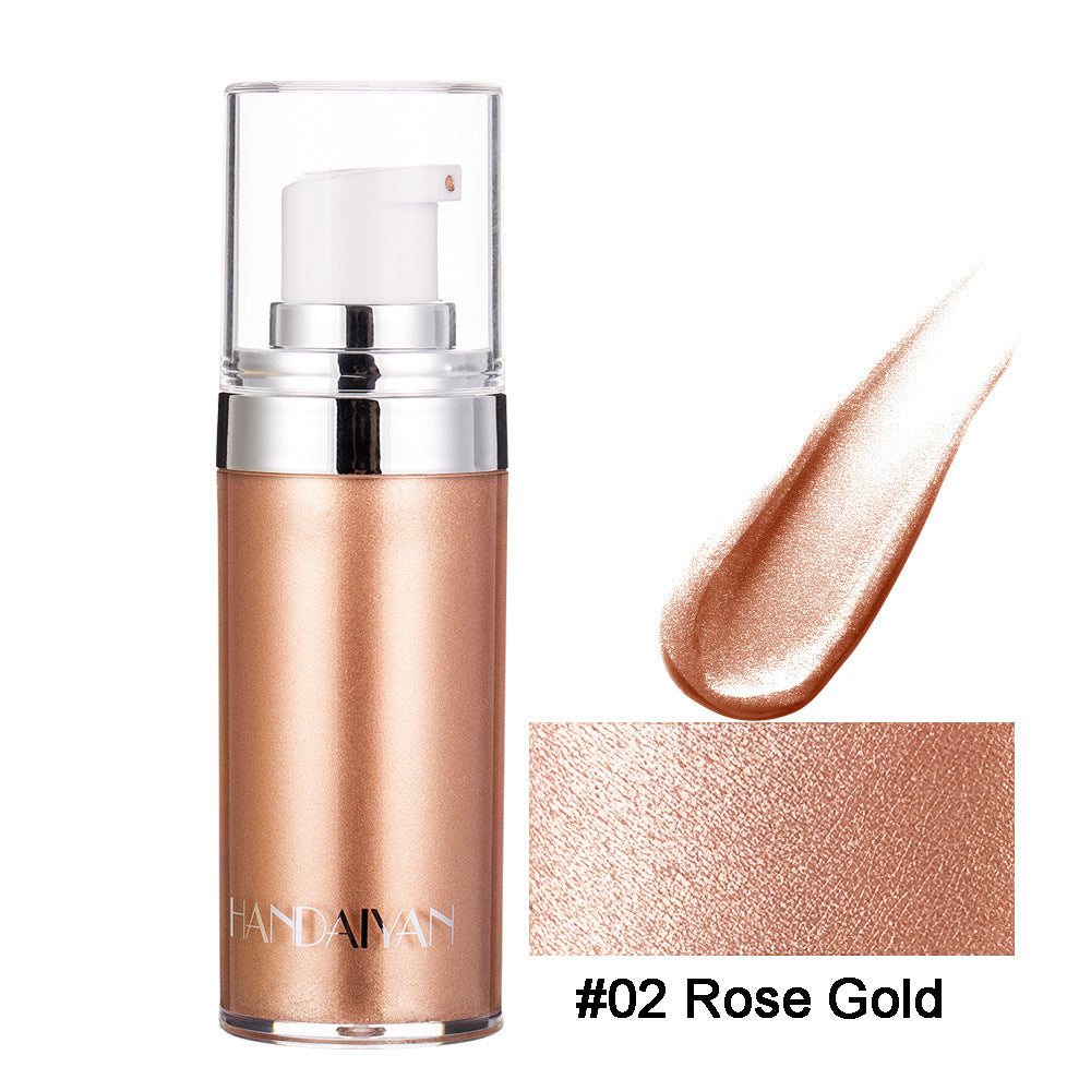 Glow-Boosting Liquid Highlighter – Illuminates Face & Legs with a Stunning Radiance