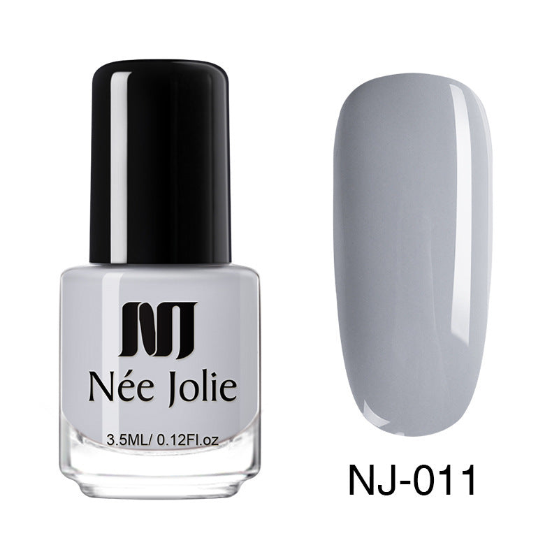 Liquid nail polish with a long-lasting, waterproof formula that lasts all day long.