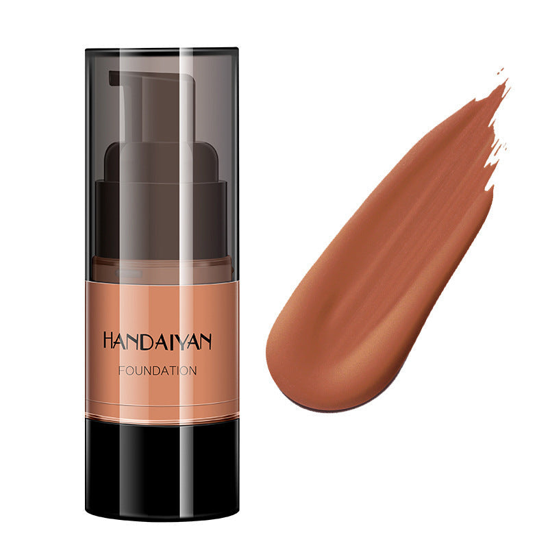 Full Coverage Waterproof Foundation for Dark Skin with Moisturizing Benefits