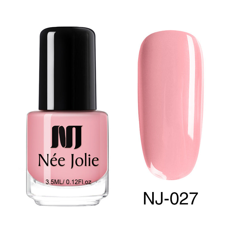 Liquid nail polish with a long-lasting, waterproof formula that lasts all day long.