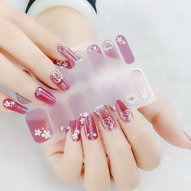 3D Stereo Full Waterproof Nail Stickers – Long Lasting