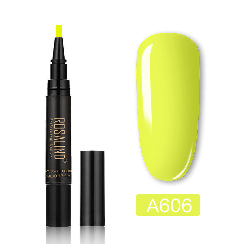 Gel Nail Polish Pen for Effortless, Chip-Resistant Color