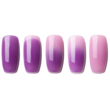 Temperature-Activated Color Changing Nail Polish for Dynamic Shades