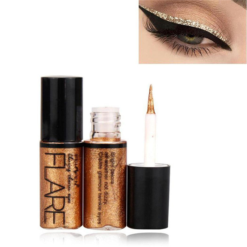 Long-Lasting Waterproof Shine Eyeliner for Glossy, Defined Eyes