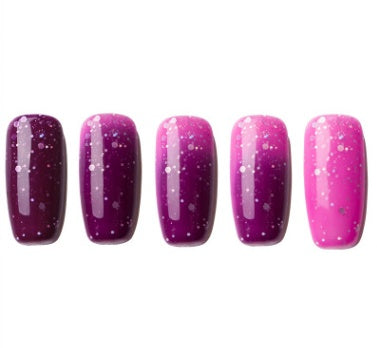 Temperature-Activated Color Changing Nail Polish for Dynamic Shades