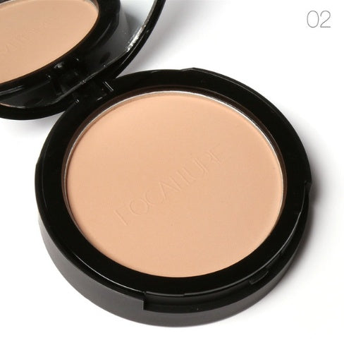 Focallure Fabulous Pressed Powder Natural Finish Face Makeup