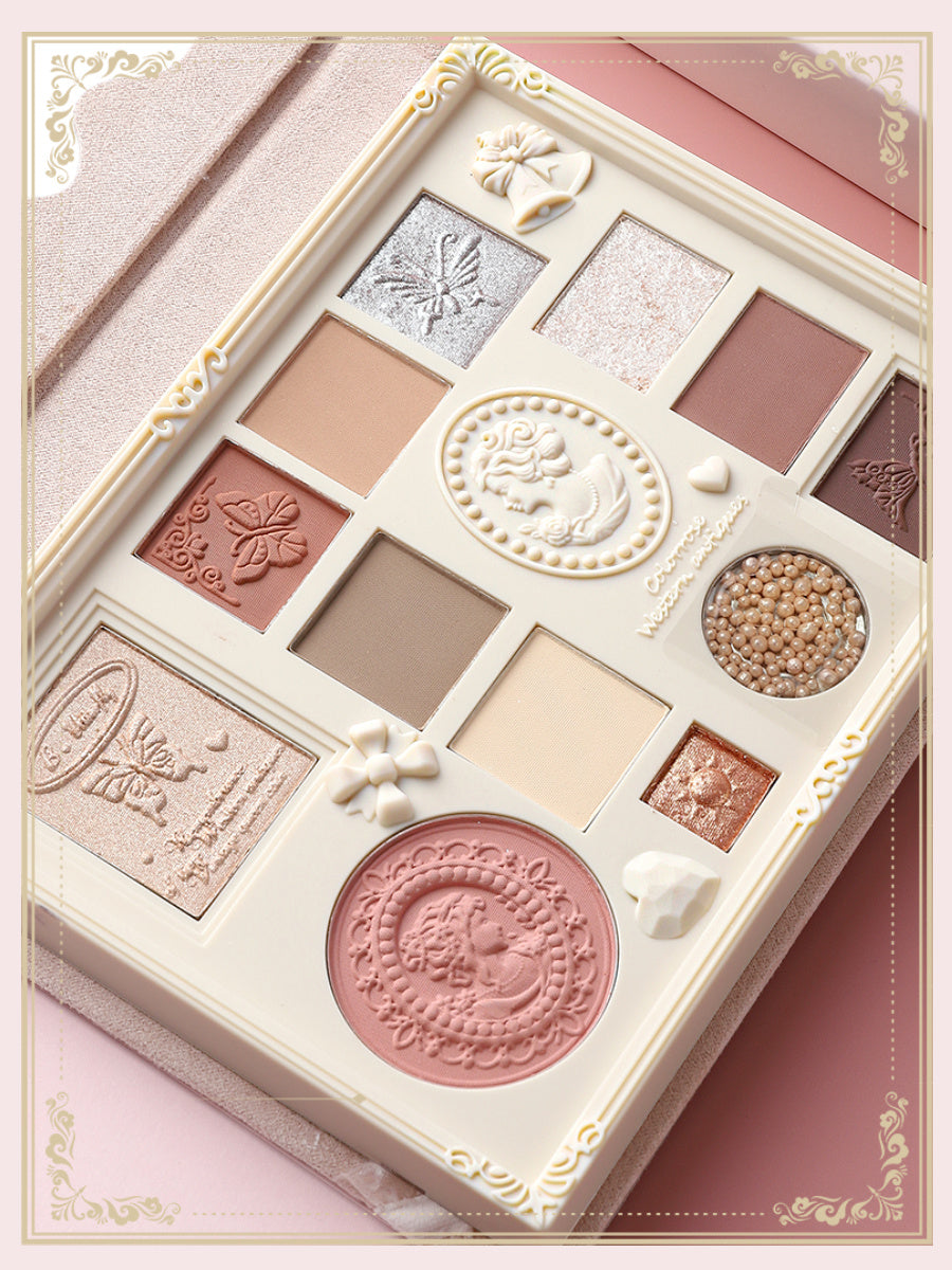 All-in-One Embossed Eyeshadow, Blush, and Highlighter Palette