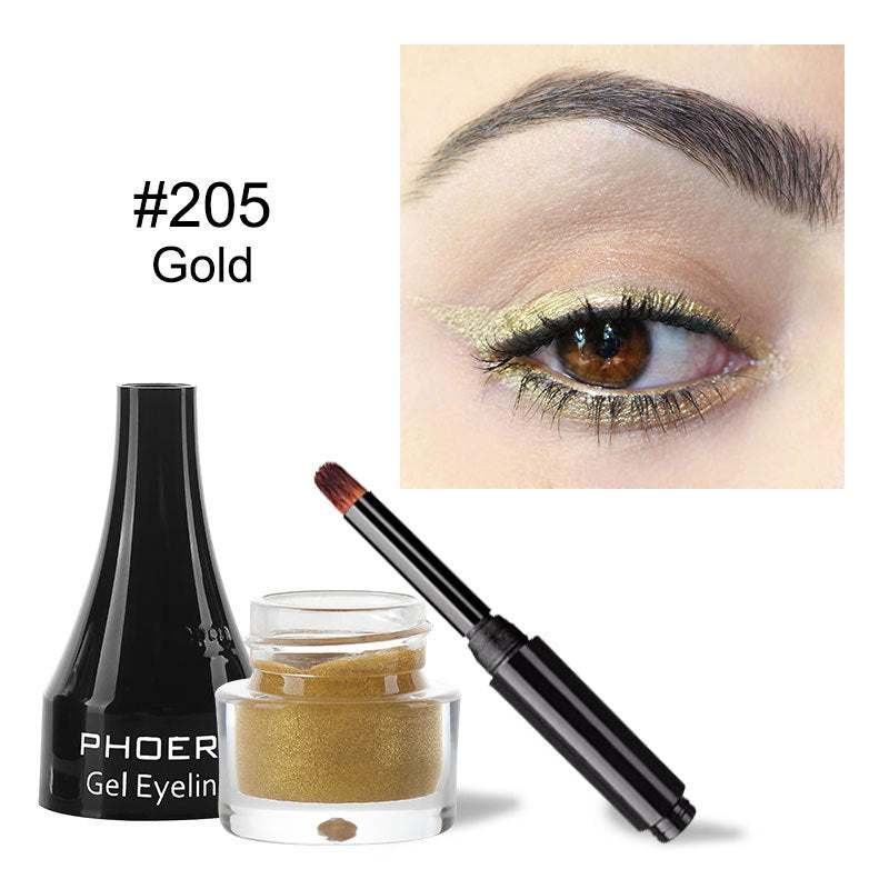 Long-Lasting Gel Eyeliner for Intense, Defined Eyes