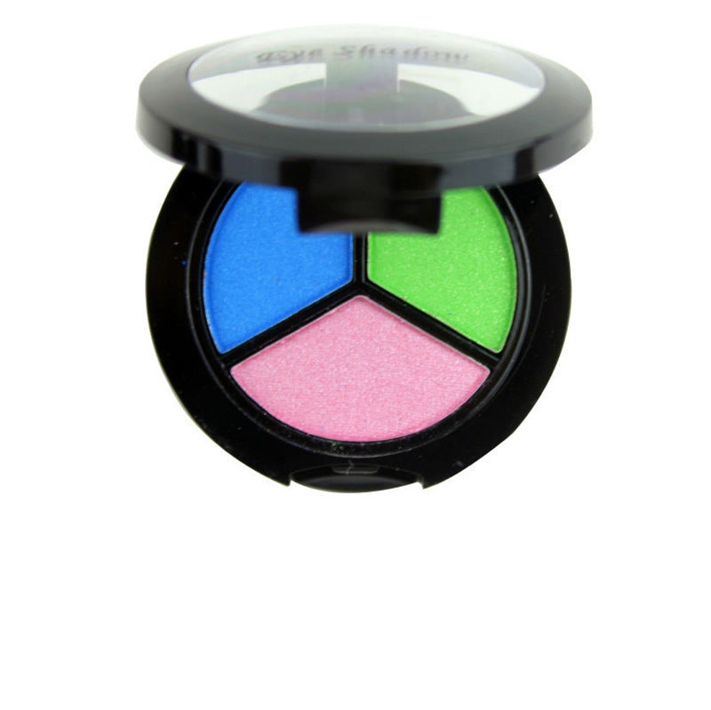 Eye Shadow and Makeup Set with Mirror and Brush for Easy Application