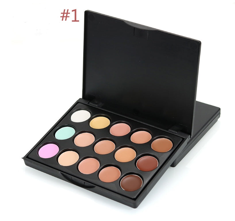 15-Color Concealer and Foundation Repairing Paste Set